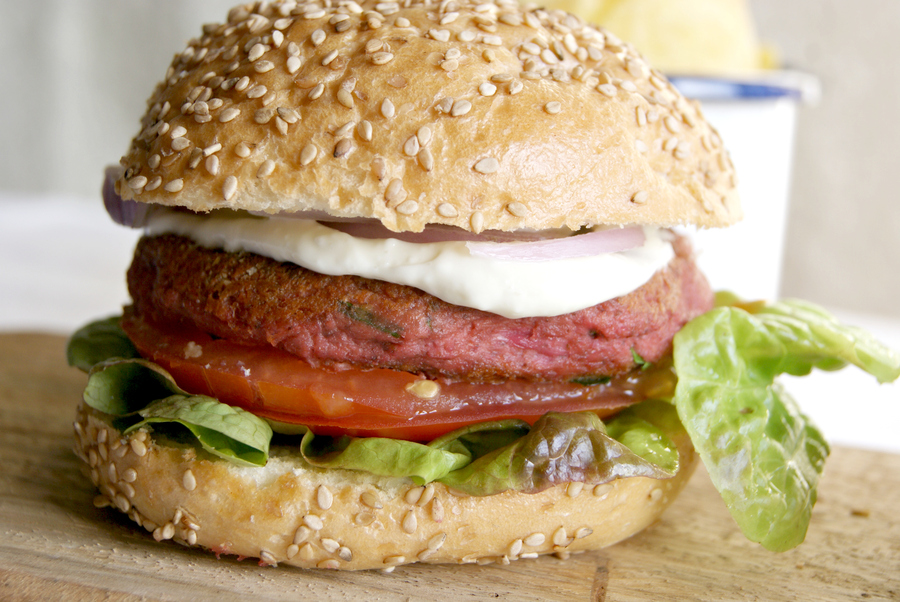 Milanesa Vegetariana al pan