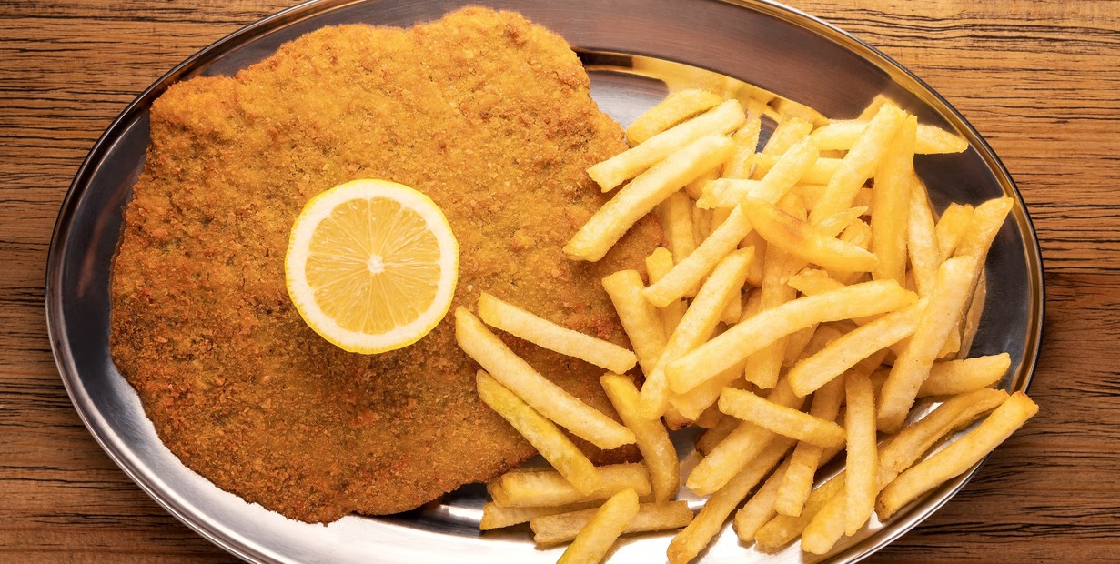 Milanesa con fritas