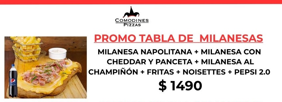 Promo Tabla de Milanesas