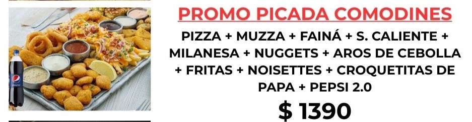 Promo Picada Comodines