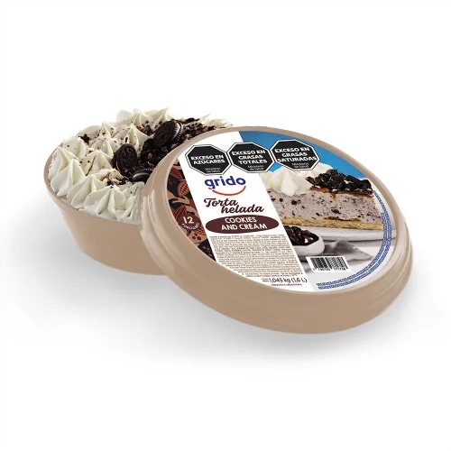 Torta Helada Cookies and Cream
