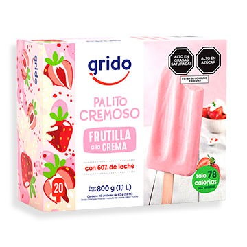 Palito Cremoso Frutilla