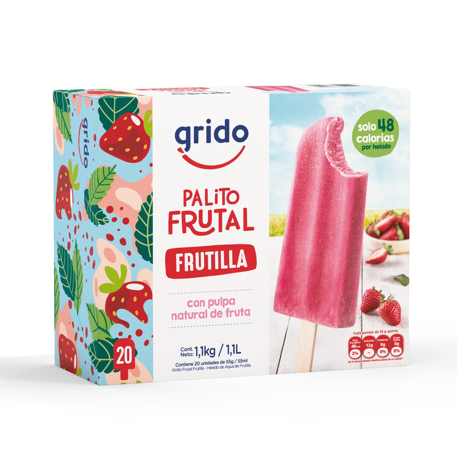 Palito Frutilla