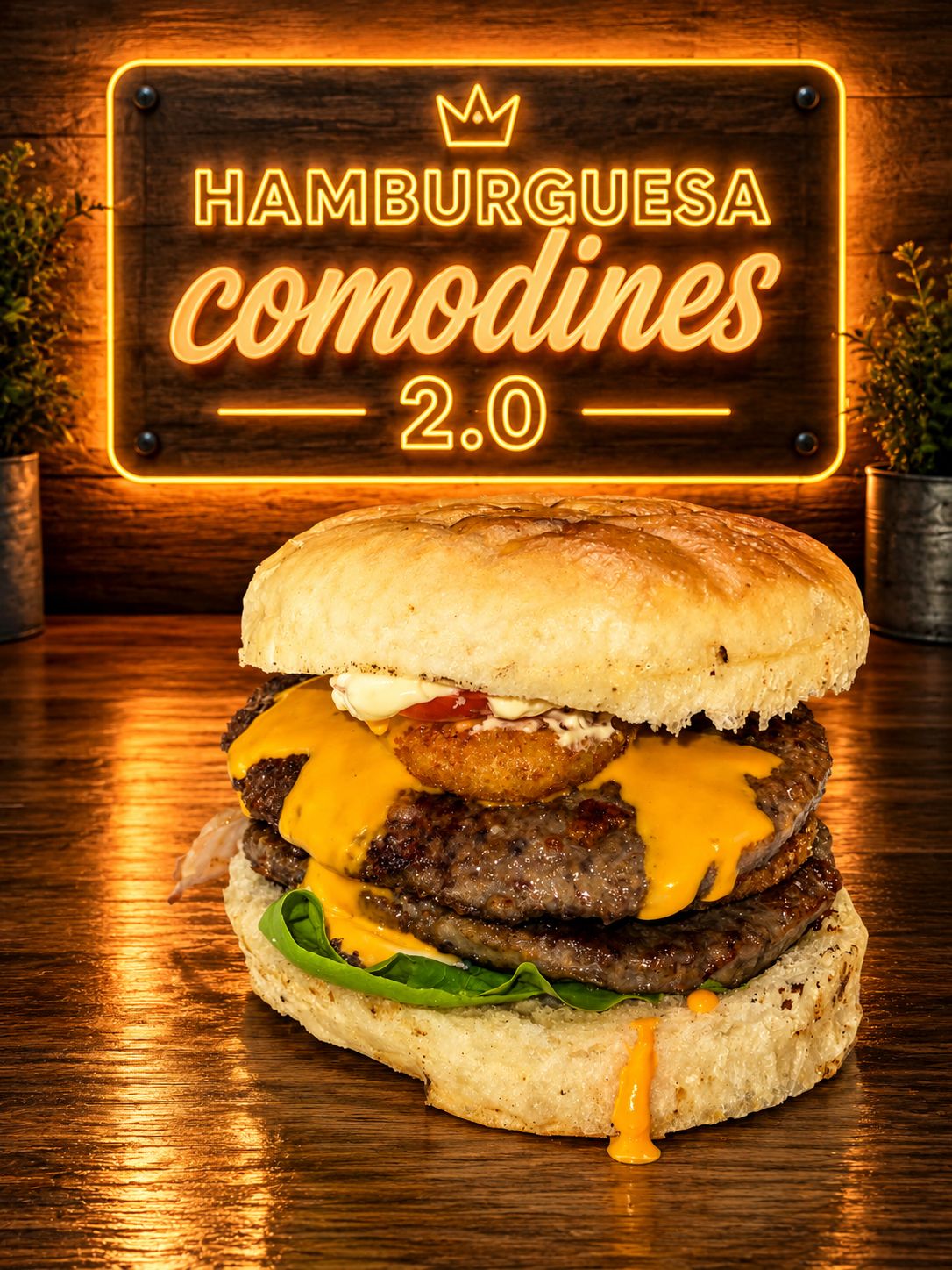 Hamburguesa Comodines
