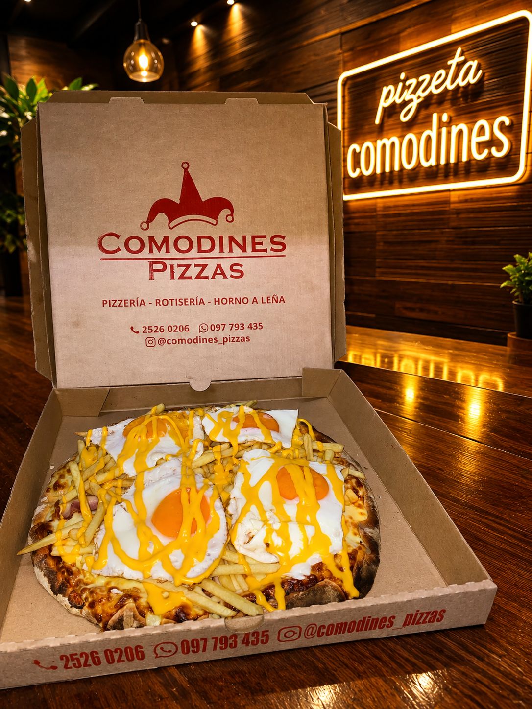 Pizzeta comodines