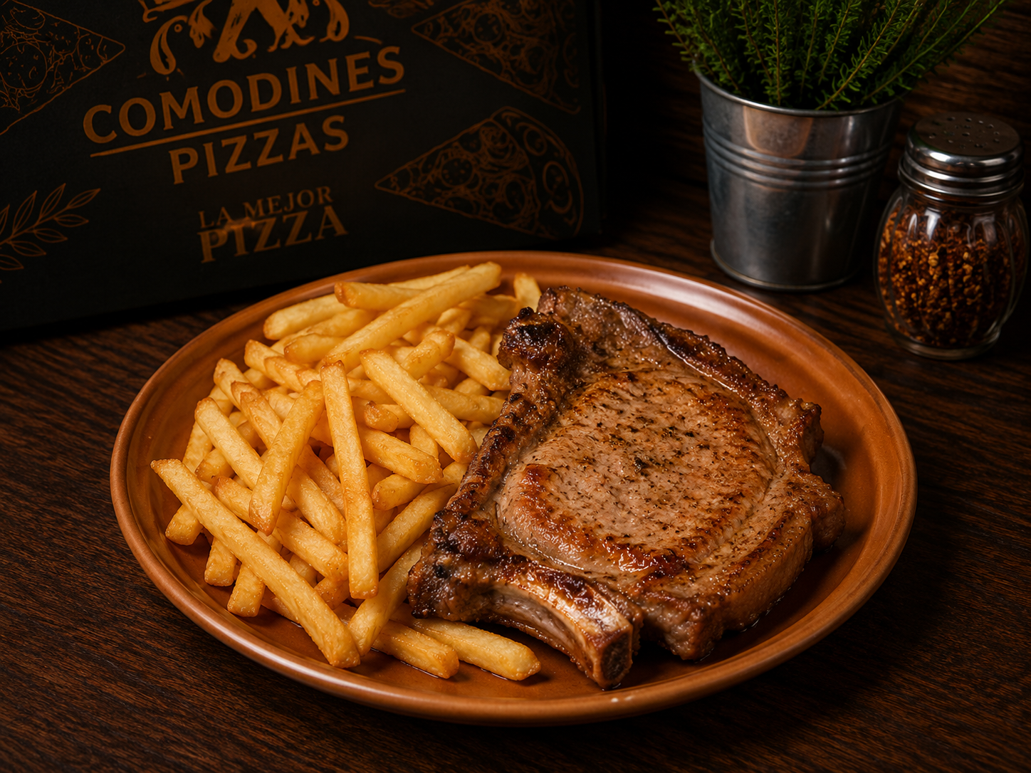 Costillas de cerdo c/g