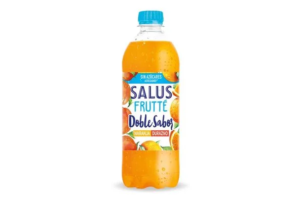 Salus Frutte 600ml Naranja y Durazno Sin Ázucar