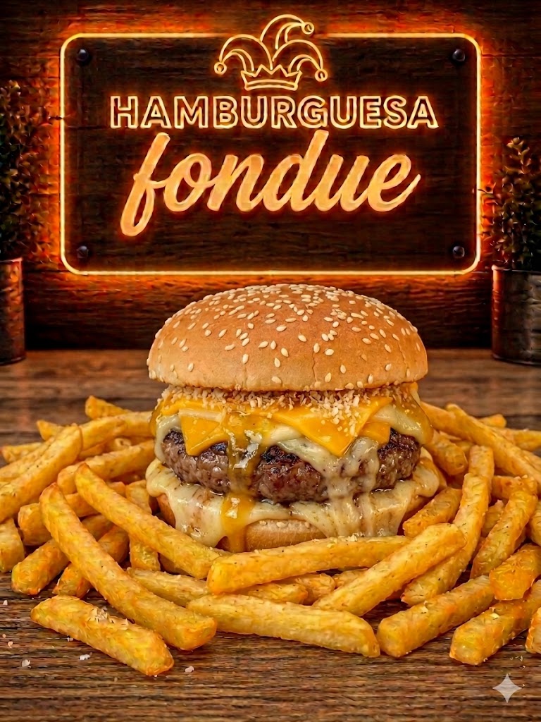 Hamburguesa Fondue