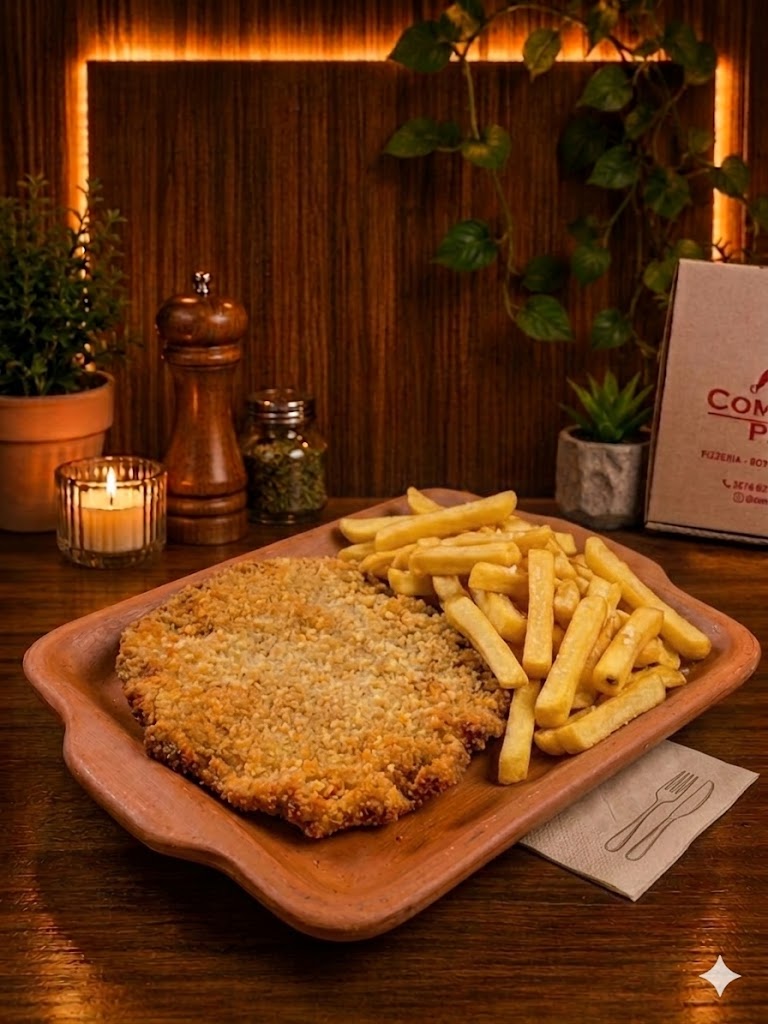Milanesa con fritas