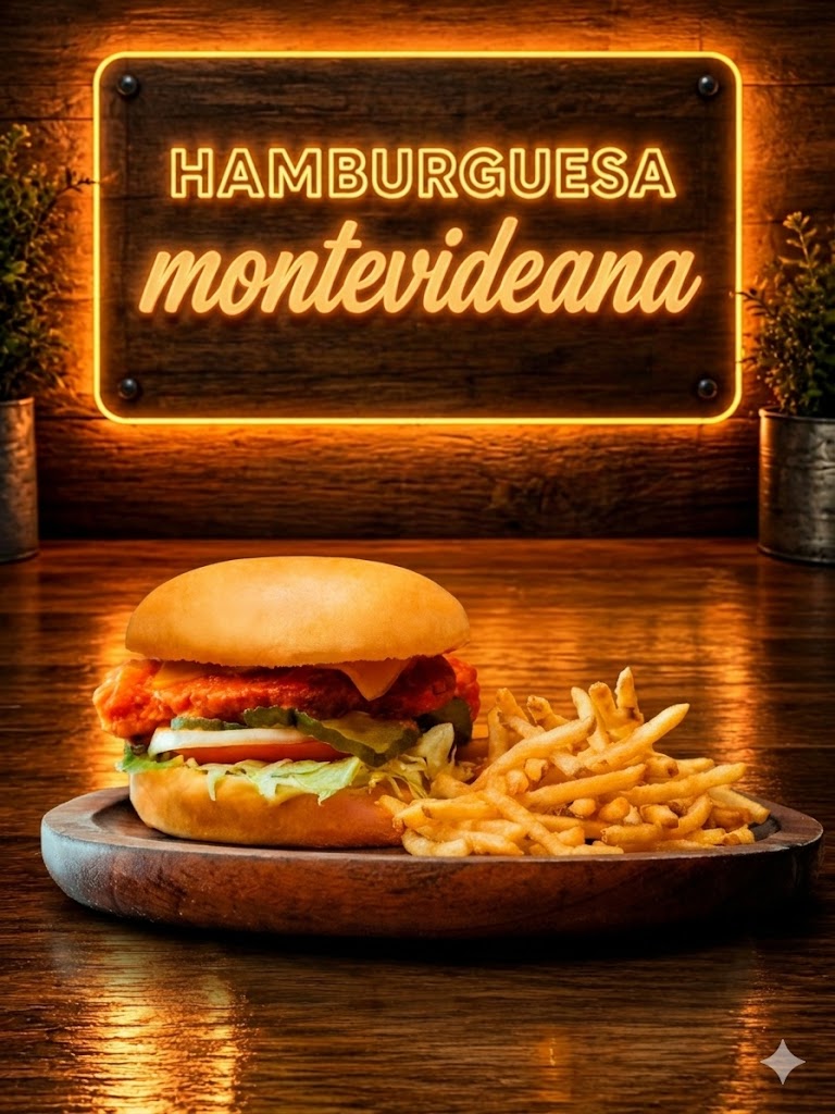 Hamburguesa Montevideana