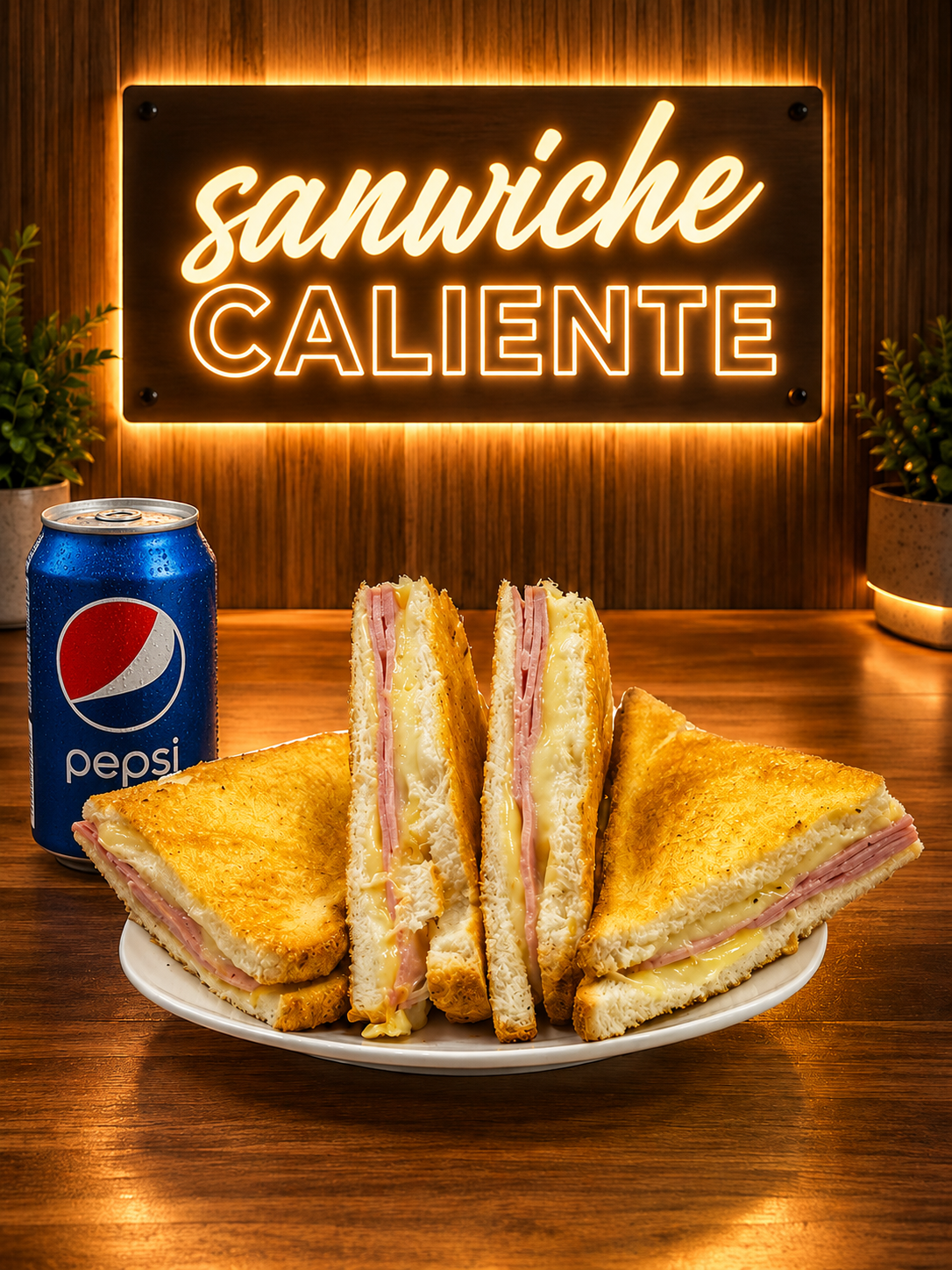 Sandwiches Calientes
